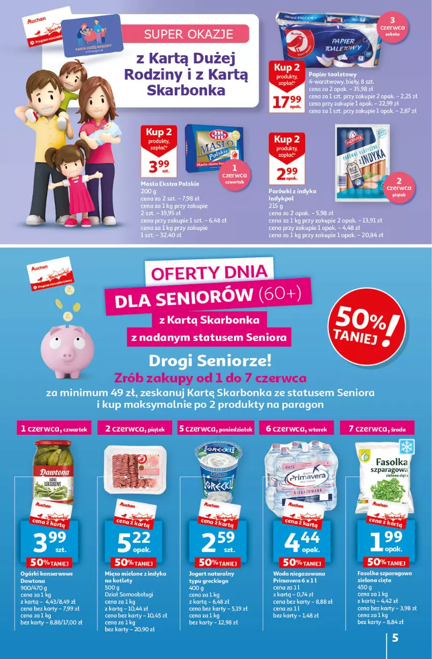 Gazetka promocyjna Auchan - Gazetka Sezon na relaks Hipermarket Auchan - ważna 01.06 do 07.06.2023 - strona 5 - produkty: Fa, Mus, Prima