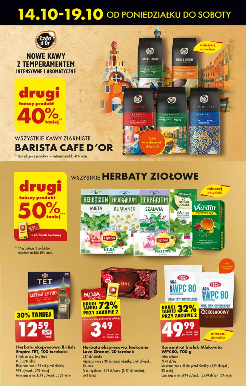 Gazetka promocyjna Biedronka - Od poniedzialku - ważna 14.10 do 19.10.2024 - strona 53 - produkty: Brit, Gra, Granat, Herbata, Mleko, Ser, Teekanne, Torebka