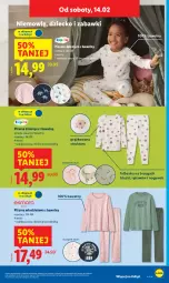 Gazetka promocyjna Lidl - GAZETKA - Gazetka - ważna od 14.02 do 14.02.2026 - strona 33 - produkty: Sok, Dzieci, Piżama, Fa