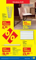 Gazetka promocyjna Lidl - GAZETKA - Gazetka - ważna od 14.02 do 14.02.2026 - strona 39 - produkty: Mop, Roleta, Siedzisko, Fotel