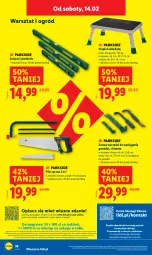 Gazetka promocyjna Lidl - GAZETKA - Gazetka - ważna od 14.02 do 14.02.2026 - strona 44 - produkty: Top, Por, Gra, Portal, Laur, Mola, Zestaw narzędzi, Ogród