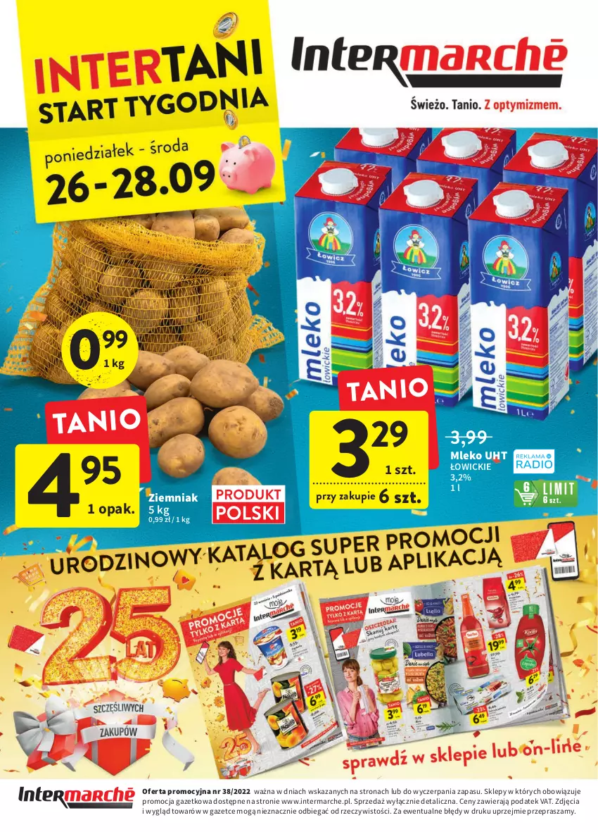 Gazetka promocyjna Intermarche - Gazetka Intermarche - ważna 22.09 do 28.09.2022 - strona 40 - produkty: Mleko