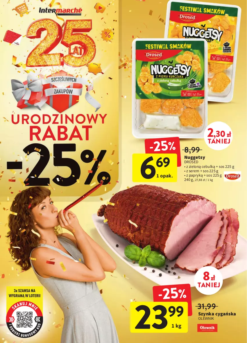 Gazetka promocyjna Intermarche - Gazetka Intermarche - ważna 22.09 do 28.09.2022 - strona 6 - produkty: Olewnik, Ser, Sos, Szynka, Szynka cygańska