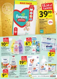 Gazetka promocyjna Intermarche - Gazetka Intermarche - Gazetka - ważna od 28.09 do 28.09.2022 - strona 35 - produkty: Płyn do prania, Płyn do kąpieli, Pampers, Lovela, Majtki, Proszek do prania, Szczoteczka do zębów, Pasta do zębów, Odplamiacz, Chusteczki, Kosmetyki dla dzieci, Dzieci, Pieluchomajtki, Kapsułki do prania, Kindii, Szczoteczka