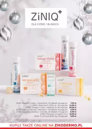 Gazetka promocyjna Ziko - Gazetka Ziko Dermo - Gazetka - ważna od 29.11 do 29.11.2023 - strona 14 - produkty: Calcium, Mus, Tablet, Probiotyk, Omega-3, Magnez