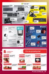 Gazetka promocyjna Auchan - Znane Marki Lubiane Hipermarket Auchan - Gazetka - ważna od 09.12 do 09.12.2023 - strona 33 - produkty: Kierownica, Por, Acer, Notebook, Słuchawki, Klawiatura, Głośnik, Stojak, Szal, Podkładka, Mysz bezprzewodowa, Kamera, Router, Rower, Mysz, Mysz optyczna, Monitor, Podkładka pod mysz, Obraz, Podkład, Intel