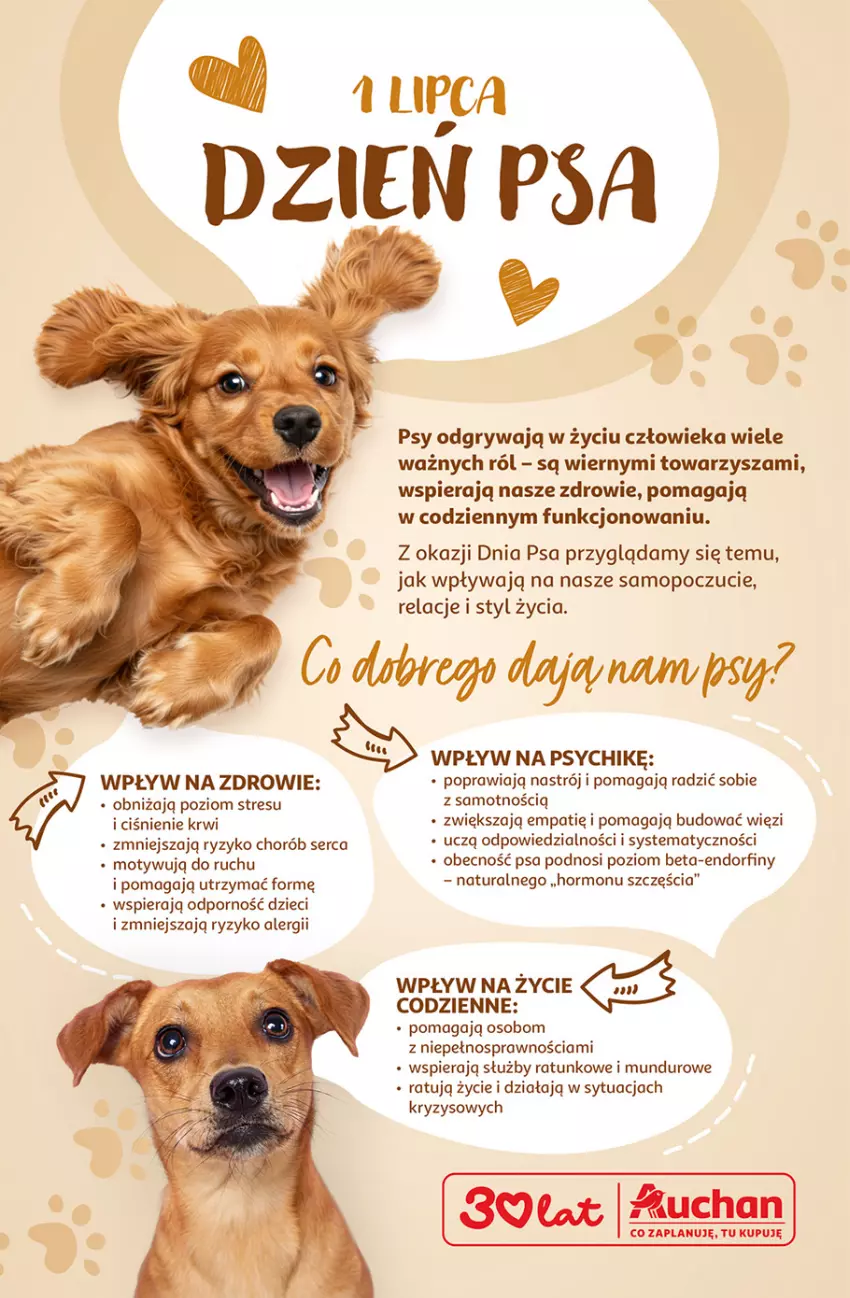 Gazetka promocyjna Auchan - Gazetka 30 Lat Hipermarket Auchan - ważna 25.06 do 01.07.2026 - strona 44 - produkty: Dzieci, Gry, Mop, Por, Ser, Zdrowie