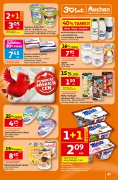 Gazetka promocyjna Auchan - Gazetka 30 Lat Hipermarket Auchan - Gazetka - ważna od 01.07 do 01.07.2026 - strona 25 - produkty: Sok, Ser, Twaróg, Zott, Jogurt, Mleko smakowe, Kefir naturalny, Mlekovita, Dzieci, Lurpak, Masło, Kefir, Mleko, Fa