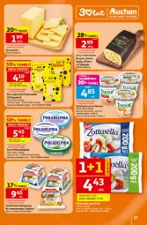 Gazetka promocyjna Auchan - Gazetka 30 Lat Hipermarket Auchan - Gazetka - ważna od 01.07 do 01.07.2026 - strona 27 - produkty: Serek puszysty, Ser, Por, Tarta, Serek, Tartare, Philadelphia