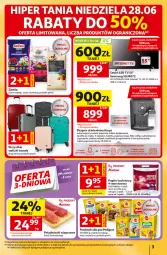 Gazetka promocyjna Auchan - Gazetka 30 Lat Hipermarket Auchan - Gazetka - ważna od 01.07 do 01.07.2026 - strona 3 - produkty: LED TV, Gra, Papier, Przekąski dla psa, Młynek, Papier toaletowy, Karafka, Krups, Samsung, Pedigree, Mleko