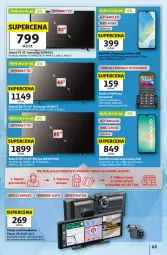 Gazetka promocyjna Auchan - Gazetka 30 Lat Hipermarket Auchan - Gazetka - ważna od 01.07 do 01.07.2026 - strona 43 - produkty: Acer, Amol, Kamera, HD ready, Bateria, Samsung, Wideorejestrator, Gala, Smart tv, Smartfon, Fa