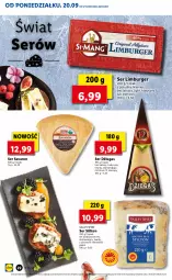 Gazetka promocyjna Lidl - GAZETKA - Gazetka - ważna od 22.09 do 22.09.2021 - strona 22 - produkty: Ser, Por, Limburger, Burger