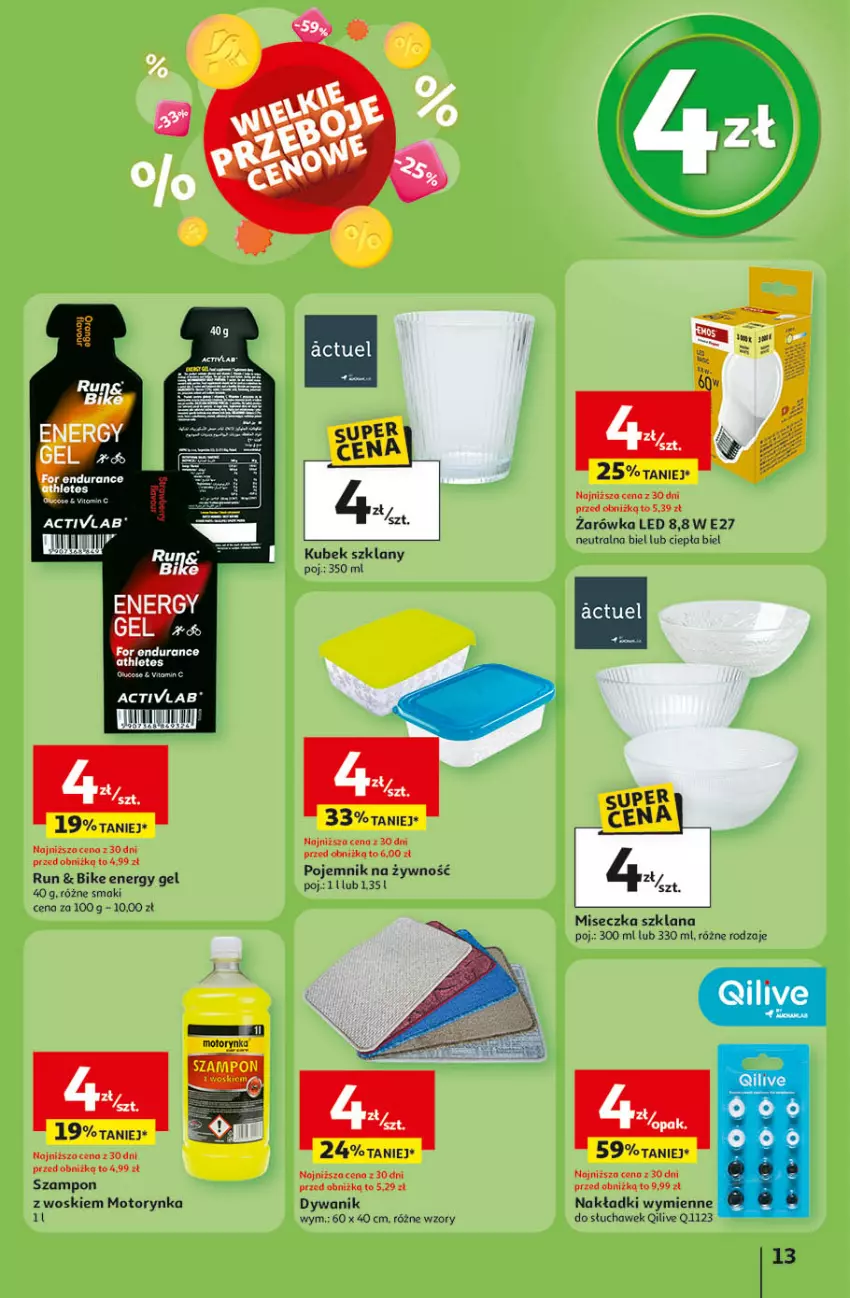 Gazetka promocyjna Auchan - Gazetka Wielkie Przeboje Cenowe Hipermarket Auchan - ważna 02.01 do 07.01.2026 - strona 13 - produkty: Dywan, Dywanik, Kubek, LANA, Miseczka, Pojemnik, Szampon