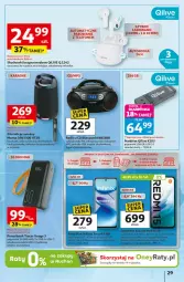Gazetka promocyjna Auchan - Gazetka Wielkie Przeboje Cenowe Hipermarket Auchan - Gazetka - ważna od 07.01 do 07.01.2026 - strona 29 - produkty: AEG, Acer, Telefon, Pendrive, Słuchawki, Głośnik, Mikrofon, Tarka, Słuchawki bezprzewodowe, Zegar, Latarka, Powerbank, Manta