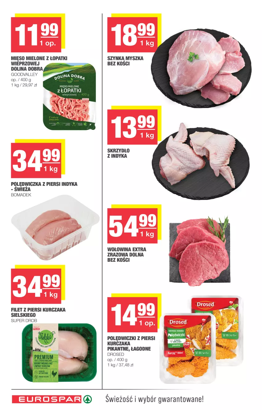 Gazetka promocyjna Spar - EuroSpar - ważna 07.09 do 17.09.2025 - strona 6 - produkty: Filet z piersi kurczaka, Kurczak, Mięso, Mięso mielone, Mięso mielone z łopatki wieprzowej, Mysz, Szynka, Wołowina