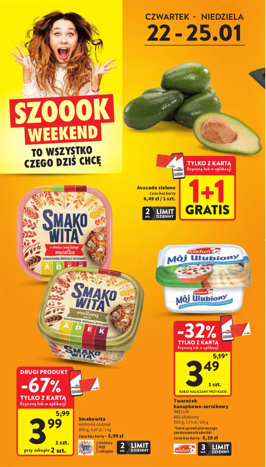 Gazetka promocyjna Intermarche - Gazetka Intermarche - ważna 22.01 do 28.01.2026 - strona 2 - produkty: Avocado, Gra, Ser, Smakowita