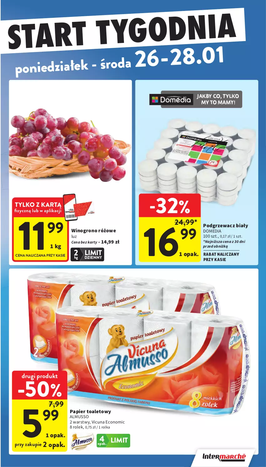 Gazetka promocyjna Intermarche - Gazetka Intermarche - ważna 22.01 do 28.01.2026 - strona 43 - produkty: Mus, Papier, Papier toaletowy, Wino