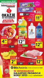 Gazetka promocyjna Intermarche - Gazetka Intermarche - Gazetka - ważna od 28.01 do 28.01.2026 - strona 1 - produkty: Coccolino, Schab wieprzowy, Płyn do płukania, Czekolada, Olej, Milka