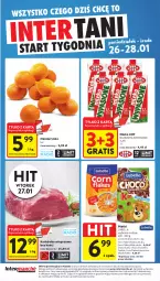 Gazetka promocyjna Intermarche - Gazetka Intermarche - Gazetka - ważna od 28.01 do 28.01.2026 - strona 44 - produkty: Lubella, Corn flakes, Mus, Gra, Bell, Karkówka wieprzowa, Mlekovita, Bella, Mleko