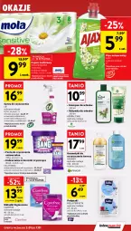 Gazetka promocyjna Intermarche - Gazetka Intermarche - Gazetka - ważna od 07.01 do 07.01.2026 - strona 37 - produkty: Cif, Ajax, Spray do czyszczenia, Papier, Bell, Perfecta, Cillit Bang, Papier toaletowy, Odplamiacz, Odtłuszczacz, Mleczko, Mola, Szampon, Podpaski, Carefree, Garnier, Bella, Odżywka, Wkładki