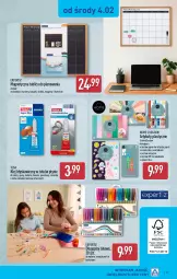Gazetka promocyjna Aldi - Pełna oferta - Gazetka - ważna od 07.02 do 07.02.2026 - strona 27 - produkty: Por, Noż, Papier, Długopis, Marker, Klej, Haczyk