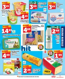 Gazetka promocyjna Topaz - Gazetka - Gazetka - ważna od 29.04 do 29.04.2026 - strona 15 - produkty: Mozzarella, Top, Sos, Ser, Salami, Benecol, Piątnica, Mlekovita, Serek, Vita C, Margaryna, Hochland, Twój Smak, Flora, Kasia, Masło, Kefir, Mleko