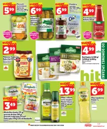 Gazetka promocyjna Topaz - Gazetka - Gazetka - ważna od 29.04 do 29.04.2026 - strona 17 - produkty: Piec, Marchewka, Makaron, Top, Ryż, Gin, Gra, Kupiec, Bonduelle, Olej rzepakowy, Oliwa z oliwek, Monini, Olej, Ole!, Pomidory, Groszek, Kukurydza