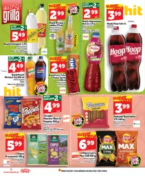 Gazetka promocyjna Topaz - Gazetka - Gazetka - ważna od 29.04 do 29.04.2026 - strona 8 - produkty: Hoop, Top, Gin, 7up, Beskidzki, Chipsy, Mirinda, Coca-Cola, Chrupki, Pepsi, Schweppes, Przysnacki, Fanta, Lorenz, Monster Munch, Napój niegazowany, Aksam, Sprite, Napój, Hortex, Fa