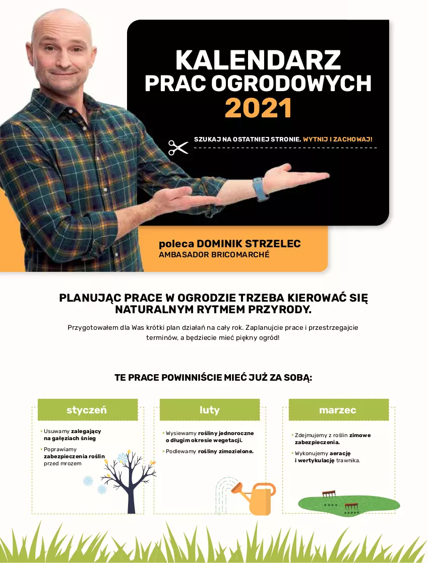 Gazetka promocyjna Bricomarche - Gazetka - ważna 31.03 do 15.05.2021 - strona 2 - produkty: Dzieci, Kalendarz, Ogród, Piec