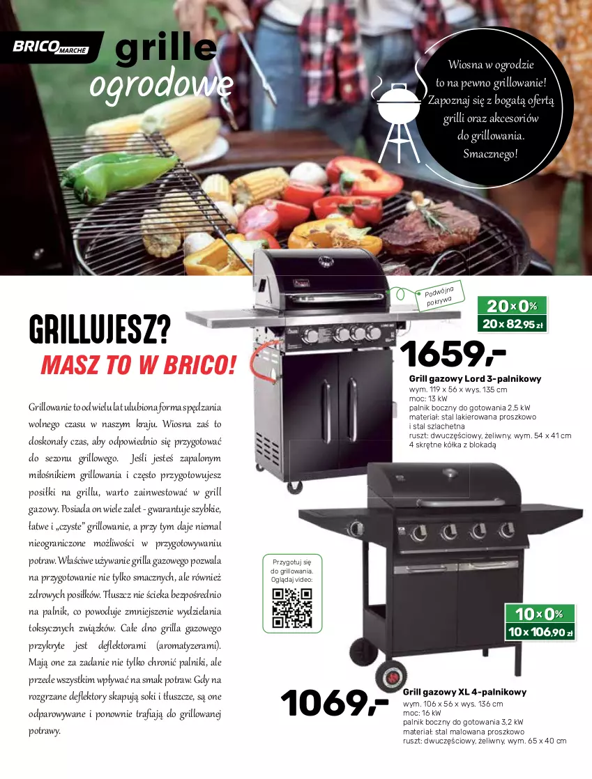 Gazetka promocyjna Bricomarche - Gazetka - ważna 31.03 do 15.05.2021 - strona 28 - produkty: Gra, Grill, Grill gazowy, Lakier, Sok