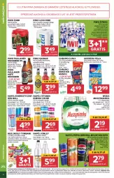 Gazetka promocyjna Stokrotka - Supermarket - Gazetka - ważna od 19.03 do 19.03.2025 - strona 18 - produkty: Piwa, Piwo, Warzywa, Por, Mus, Gra, Napój energetyczny, Orzeszki, Red Bull, Mirinda, Chrupki, Pepsi, Torba, Muszynianka, Tymbark, Oshee, Owoce, Felix, Monster Munch, Woda, Napój, Mięso