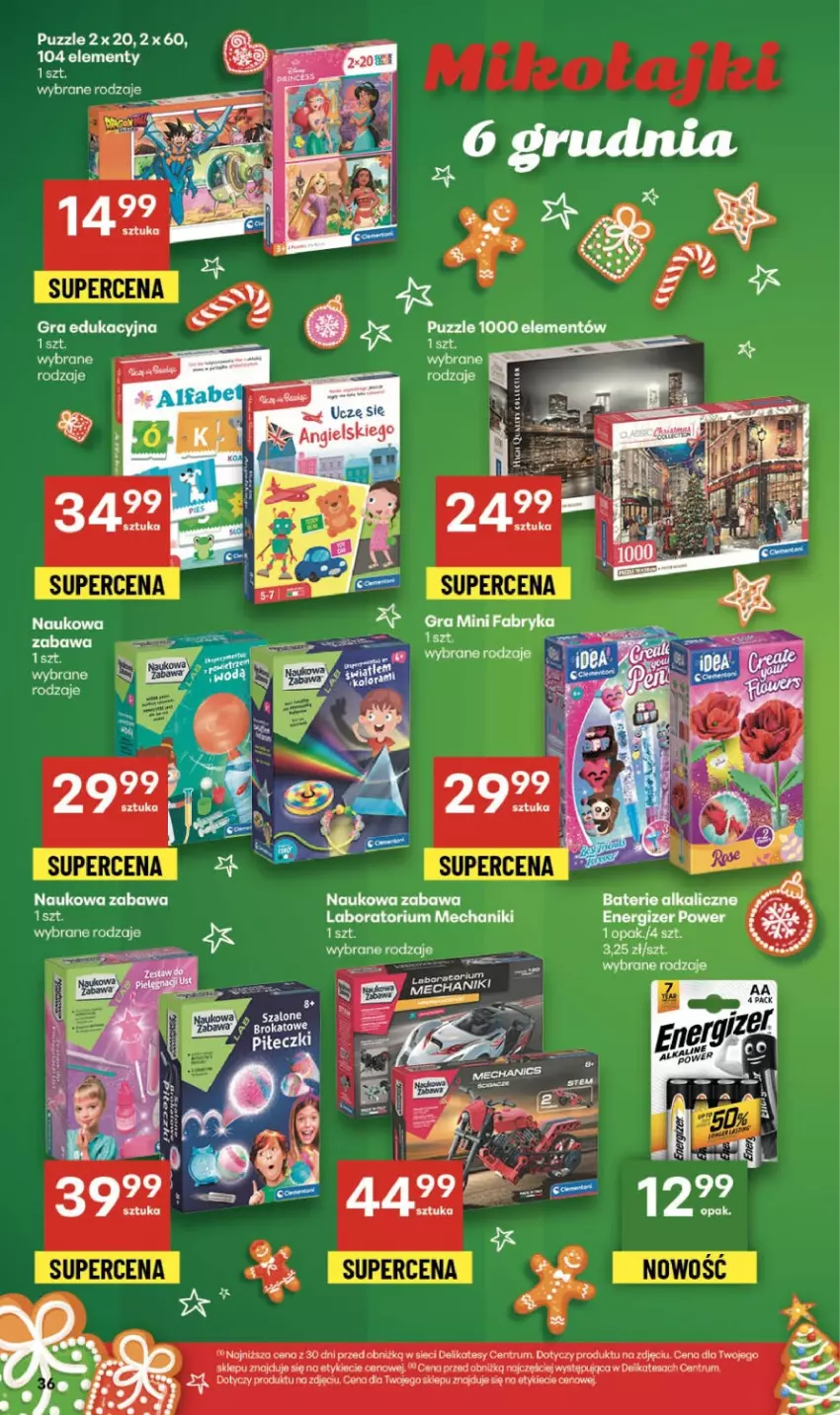 Gazetka promocyjna Delikatesy Centrum - Franczyza DC48 Czwartek - ważna 27.11 do 03.12.2025 - strona 36 - produkty: Puzzle, Rum