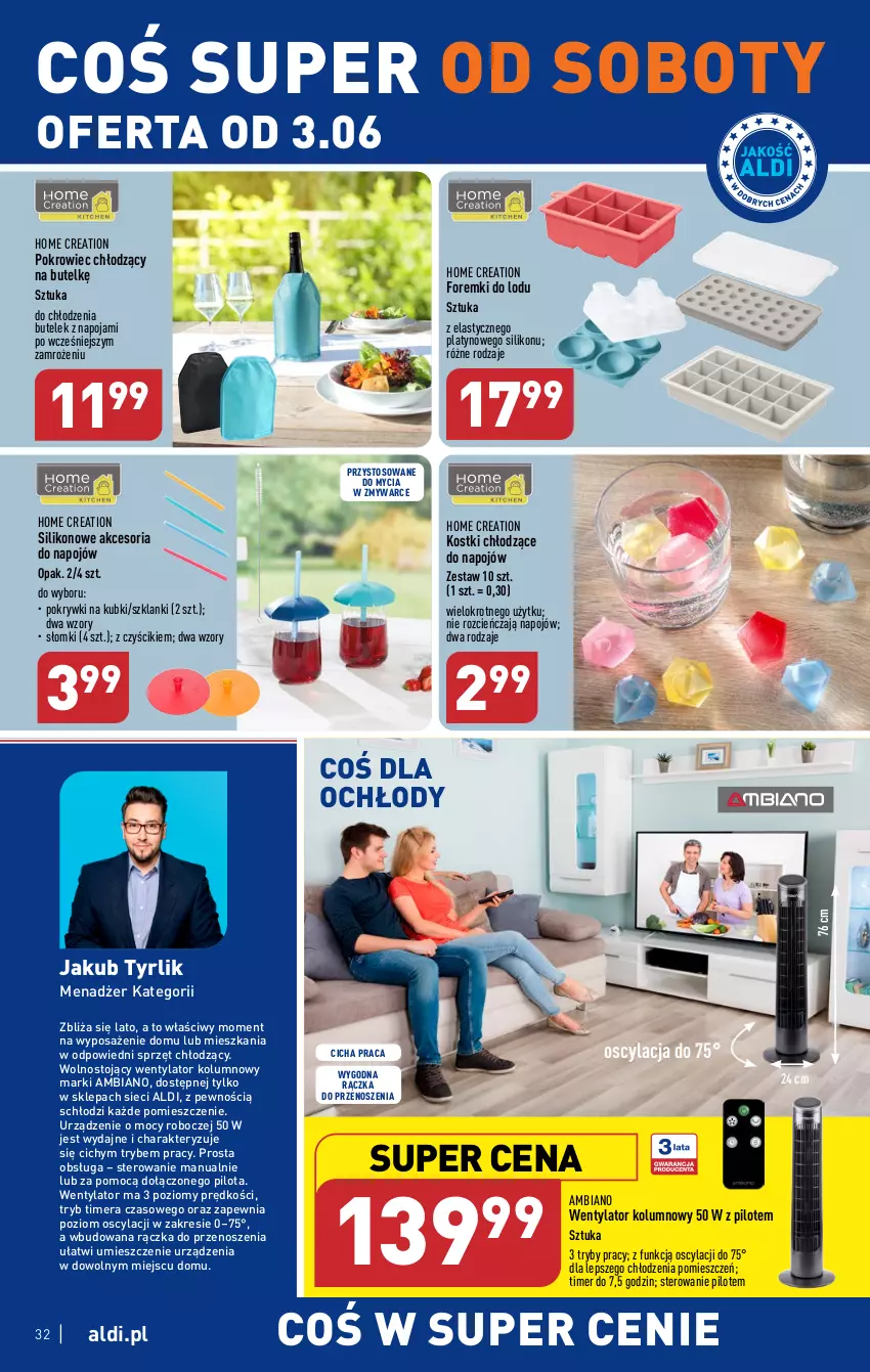 Gazetka promocyjna Aldi - Pełen katalog - ważna 29.05 do 03.06.2023 - strona 32 - produkty: Cień, Foremki, Lanki, Pokrowiec