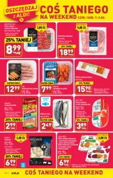 Gazetka promocyjna Aldi - Pełen katalog - Gazetka - ważna od 03.06 do 03.06.2023 - strona 20 - produkty: Mięso mielone, Parówki sokoliki, Sos, Sok, Pur, Sokołów, Parówki, Balta Mare, Karkówka wieprzowa, Mięsne specjały, Tusz, Kiełbaski białe, Morliny, Kotlet, Grill, Mięso