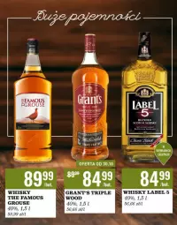 Gazetka promocyjna Biedronka - Czas na Toas - Gazetka - ważna od 06.11 do 06.11.2021 - strona 7 - produkty: Gra, Whisky, Grant's, The Famous Grouse, Fa