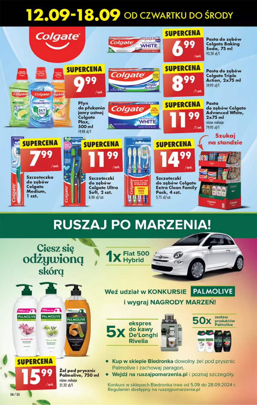 Gazetka promocyjna Biedronka - Od czwartku - ważna 12.09 do 18.09.2024 - strona 60 - produkty: Colgate, Dron, Fa, Gra, LG, Palmolive, Szczoteczka