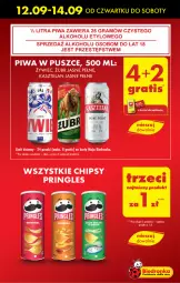 Gazetka promocyjna Biedronka - Od czwartku - Gazetka - ważna od 18.09 do 18.09.2024 - strona 13 - produkty: Piwa, Gin, Gra, Kasztelan, Chipsy, Dron, Pringles