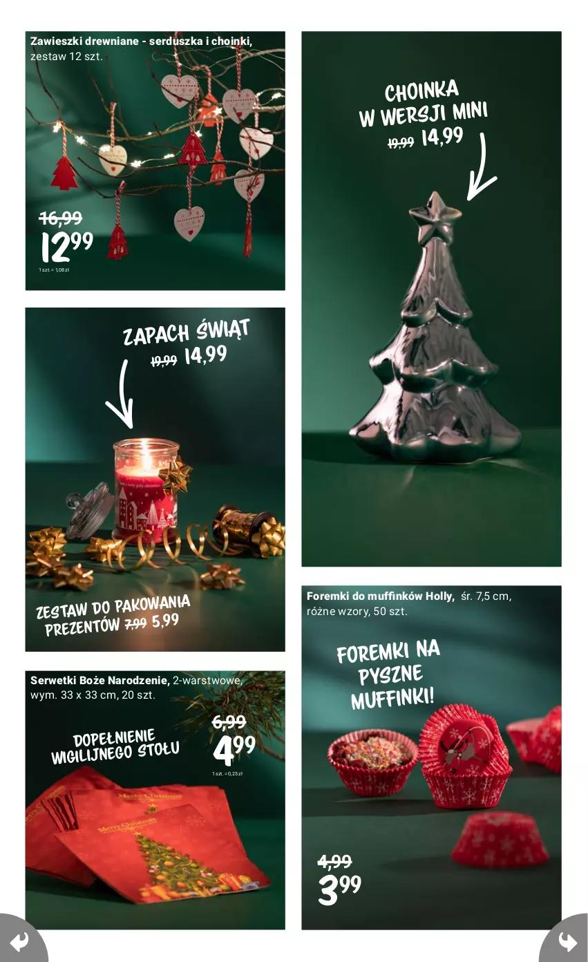 Gazetka promocyjna Rossmann - 16 grudnia - ważna 16.12 do 31.12.2021 - strona 37 - produkty: Choinka, Foremki, Inka, Muffinki, Ser, Zawieszki, Zawieszki drewniane