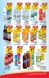 Gazetka promocyjna Arhelan - Gazetka - Gazetka - ważna od 24.11 do 24.11.2024 - strona 14 - produkty: Dawtona, Sok, Mus, Gin, 7up, Inka, Ice tea, Mirinda, Pepsi, Oranżada, Schweppes, Hellena, Tonik, Napój gazowany, Syrop, Szyna, Kubuś, Woda, Napój, Cisowianka, Nestea, Herbapol, Hortex