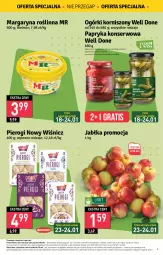 Gazetka promocyjna Stokrotka - Supermarket - Gazetka - ważna od 24.01 do 24.01.2024 - strona 5 - produkty: Pierogi, Warzywa, Ser, Por, Gra, Korniszony, Papryka, Margaryna, Owoce, Mięso, Jabłka