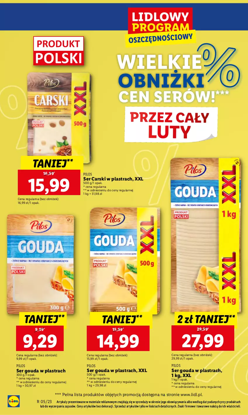 Gazetka promocyjna Lidl - GAZETKA - ważna 30.01 do 01.02.2023 - strona 13 - produkty: Cars, Gouda, Pilos, Ser