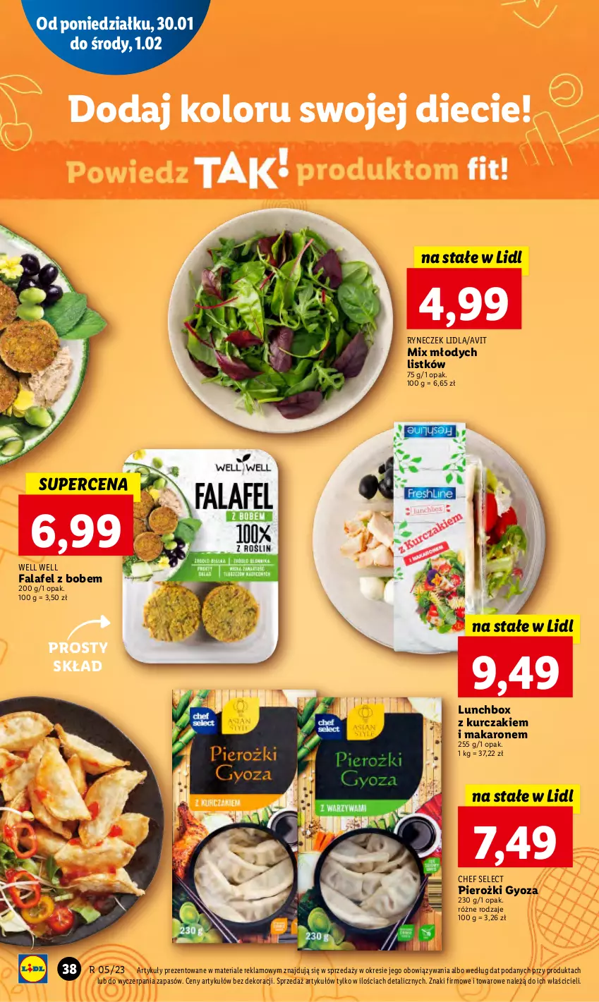 Gazetka promocyjna Lidl - GAZETKA - ważna 30.01 do 01.02.2023 - strona 44 - produkty: Fa, Kurczak, Makaron