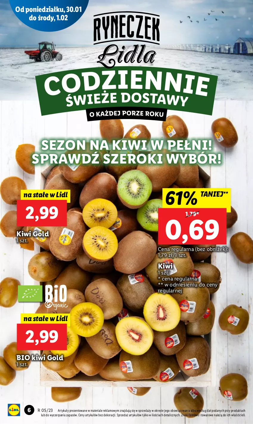 Gazetka promocyjna Lidl - GAZETKA - ważna 30.01 do 01.02.2023 - strona 6 - produkty: Kiwi