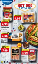 Gazetka promocyjna Lidl - GAZETKA - Gazetka - ważna od 01.02 do 01.02.2023 - strona 28 - produkty: Hot dog, Parówki, Parówki z szynki, PIKOK, Burger, Bułki do hot dogów