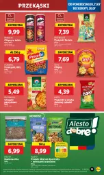 Gazetka promocyjna Lidl - GAZETKA - Gazetka - ważna od 23.07 do 23.07.2025 - strona 43 - produkty: Lajkonik, Por, Papryka, Chipsy, Chia, O nas, Chrupki, Wazon, Sport, Przysnacki, Pringles, Lay’s