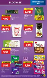 Gazetka promocyjna Lidl - GAZETKA - Gazetka - ważna od 23.07 do 23.07.2025 - strona 47 - produkty: Ciastka, Tropical, Raffaello, Czekolada, Orbit, Baton, Guma do żucia, Alcon, Melon, Brownie, Fa