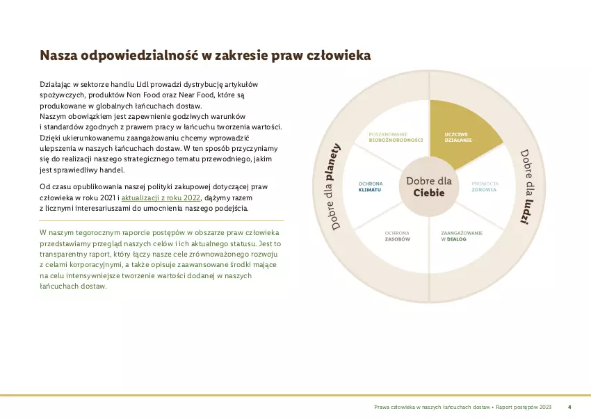 Gazetka promocyjna Lidl - Polityka zakupowa - Prawa człowieka - ważna 25.03.2024 do 25.03.2030 - strona 5 - produkty: Por, Tran