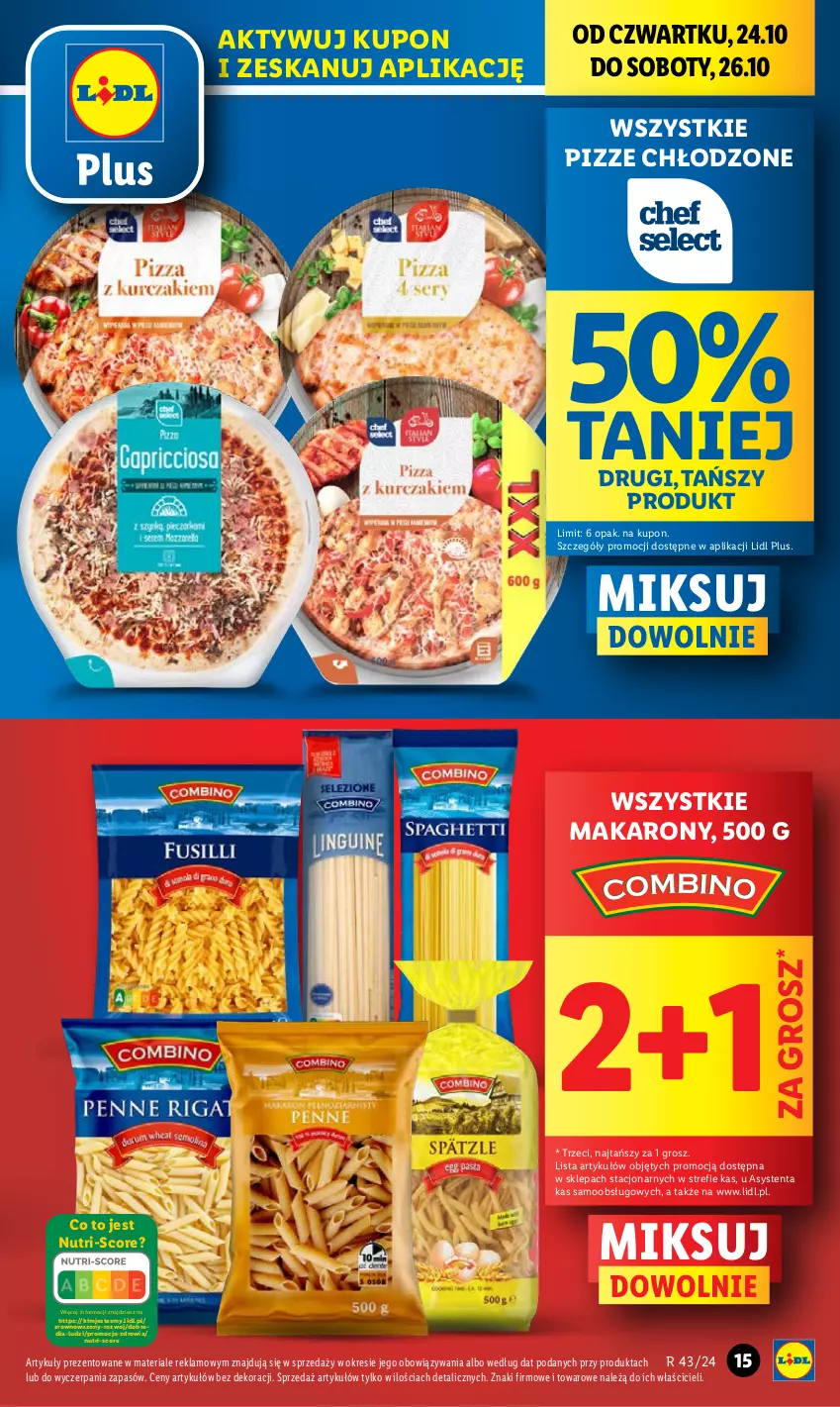 Gazetka promocyjna Lidl - GAZETKA - ważna 24.10 do 26.10.2024 - strona 15 - produkty: Makaron, Wazon