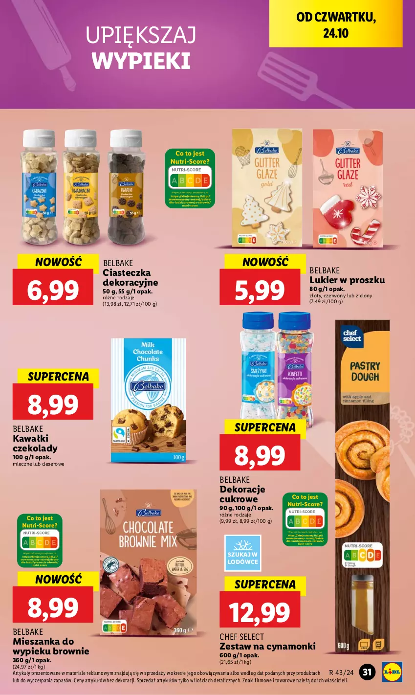 Gazetka promocyjna Lidl - GAZETKA - ważna 24.10 do 26.10.2024 - strona 37 - produkty: Brownie, Deser, Kawa, Ser