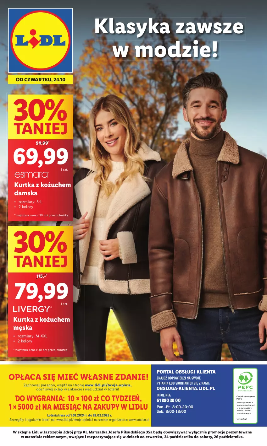 Gazetka promocyjna Lidl - GAZETKA - ważna 24.10 do 26.10.2024 - strona 59 - produkty: Fa, Gra, Kurtka, Mars, Mola